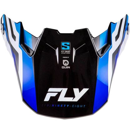 Visière TT Fly FORMULA S CARBON BYTE 2026 - Bleu