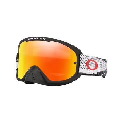 Masque cross Oakley O Frame 2.0 Pro MX Blk Forge Fire Irid 2026 - Noir / Rouge Ref : OK1861 / 8009821002 