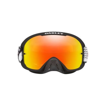 Masque cross Oakley O Frame 2.0 Pro MX Blk Forge Fire Irid 2026 - Noir / Rouge