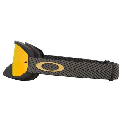 Masque cross Oakley O Frame 2.0 Pro MX Team Blk Fire Irid 2026 - Noir / Rouge