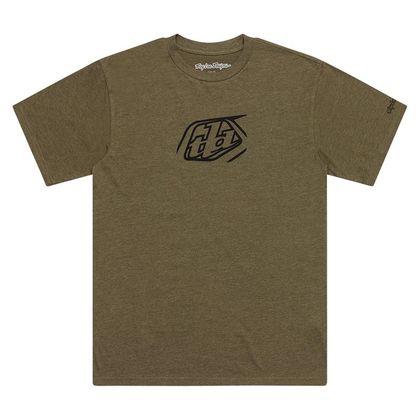 TroyLee design BADGE Short-sleeved T-Shirt - Brown / Green Ref : TRL1211 