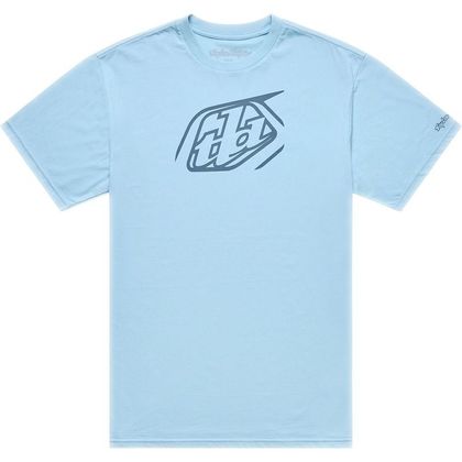 TroyLee design BADGE Short-sleeved T-Shirt - Blue Ref : TRL1391 