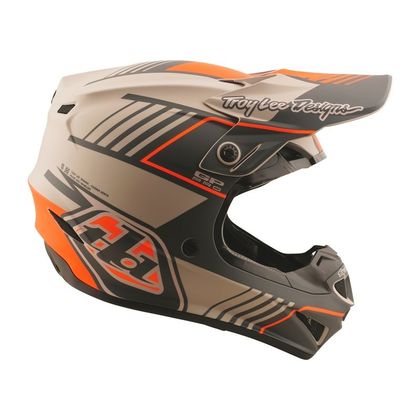 TroyLee design GP PRO W/MIPS SEGMENT 2026 Cross-Helm - Braun