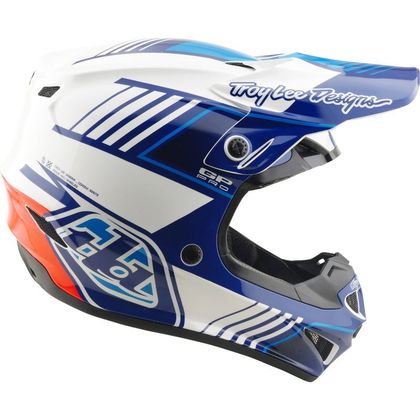 Casque cross TroyLee design GP PRO MIPS SEGMENT 2026 - Bleu