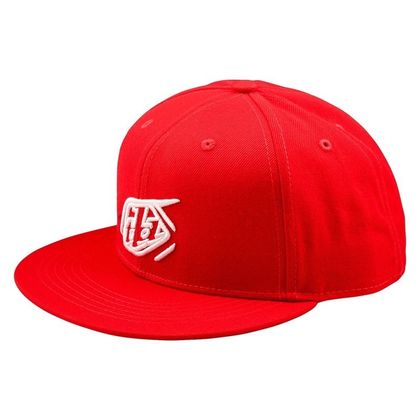 TroyLee design BADGE Cap - Black / Red Ref : TRL1427 