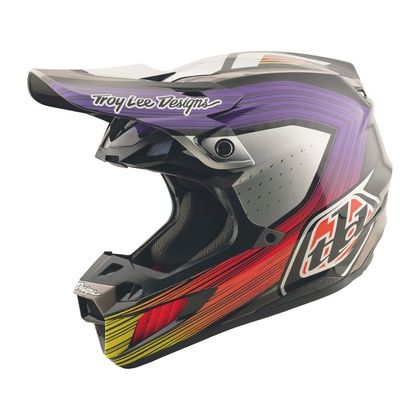 TroyLee design SE5 CARBON W/MIPS STRIPES 2026 Kruishelm - Zwart Ref: TRL1015 