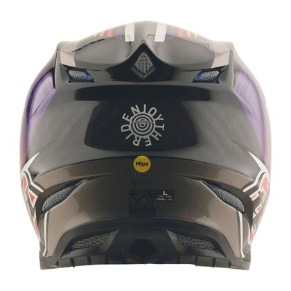 TroyLee design SE5 CARBON W/MIPS STRIPES 2026 Kruishelm - Zwart