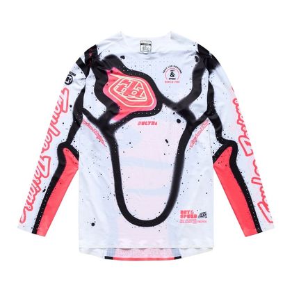 TroyLee design SE ULTRA MEMBRANE 2026 Cross jersey - White / Red Ref : TRL1059 
