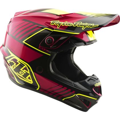 TroyLee design GP PRO MIPS SEGMENT KIND Crosshelm - Paars