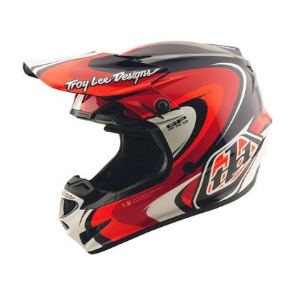 TroyLee design GP PRO MIPS CROSSOVER KIND Cross-Helm - Schwarz / Rot Ref : TRL1279 