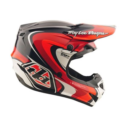 TroyLee design GP PRO MIPS CROSSOVER KIND Cross-Helm - Schwarz / Rot