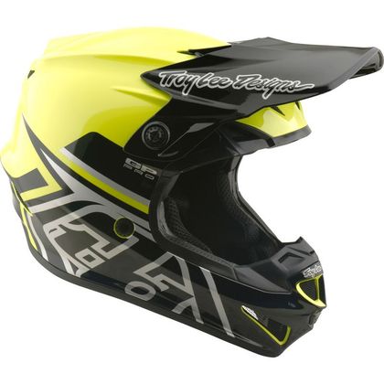 Casque cross TroyLee design GP PRO MIPS MONO ENFANT - Jaune