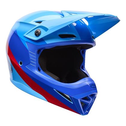 Casque cross Bell MX-10 MIPS AVIATOR 2026 - Bleu Ref : EL0765 