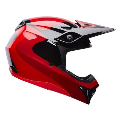 Casque cross Bell MX-10 MIPS WAVE 2026 - Noir / Rouge