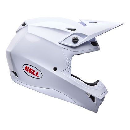 Casque cross Bell MX-10 MIPS SOLID 2026 - Blanc