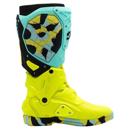 Bottes cross Sidi CROSSAIR X 2025 - Vert / Jaune