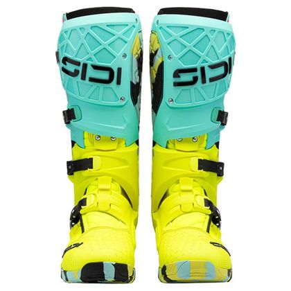 Bottes cross Sidi CROSSAIR X 2025 - Vert / Jaune
