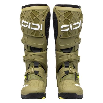 Bocanci cross Sidi CROSSAIR X 2026 - Verde / Portocalie
