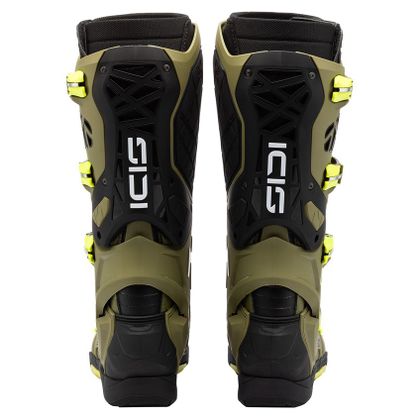 Bocanci cross Sidi CROSSAIR X 2026 - Verde / Portocalie