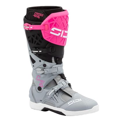 Sidi CROSSAIR X 2026 Cross-Stiefel - Grau / Pinke Ref : SID0333 