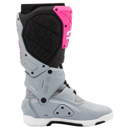 Sidi CROSSAIR X 2026 Cross-Stiefel - Grau / Pinke