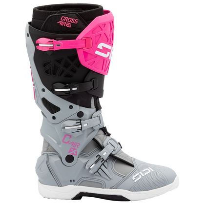 Sidi CROSSAIR X 2026 Cross-Stiefel - Grau / Pinke
