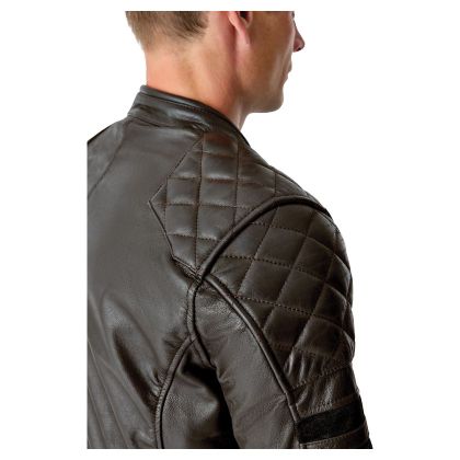 Blouson Moto RST HILLBERRY D3O® - Marron