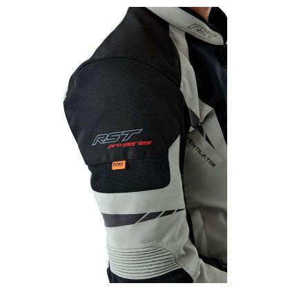 RST PRO SERIES VENTILATOR D3O® Motorbike Jacket - Black / Grey