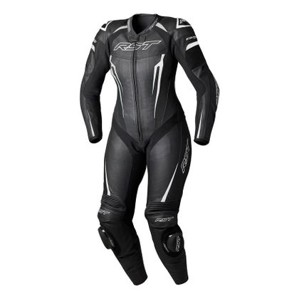 RST TRACTECH EVO D3O® LADY Motorcycle suit - Black / White Ref : RST0338 