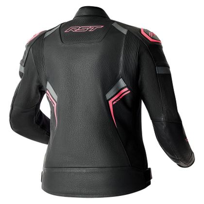 RST S1 D3O® LADY Motorbike Jacket - Black / Pink