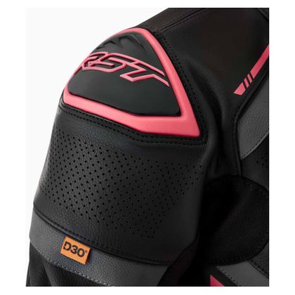 RST S1 D3O® LADY Motorbike Jacket - Black / Pink