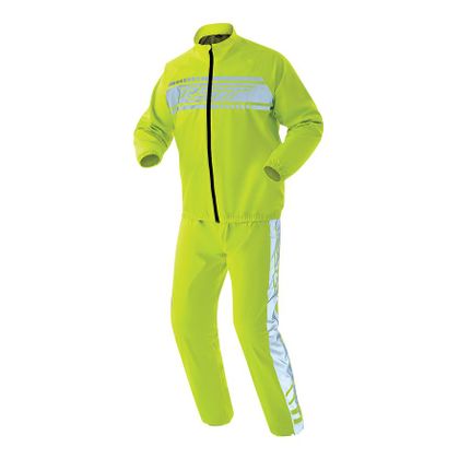 Veste de pluie RST FLO-RIDER WATERPROOF - Blanc / Jaune