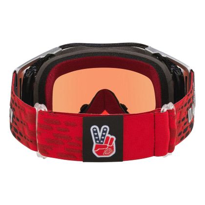 Oakley AIRBRAKE MX - TROYLEE DESIGN Crossbril - Zwart / Rood