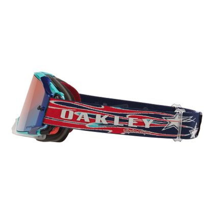 Oakley AIRBRAKE MX - TROYLEE DESIGN Crossbril - Blauw / Wit