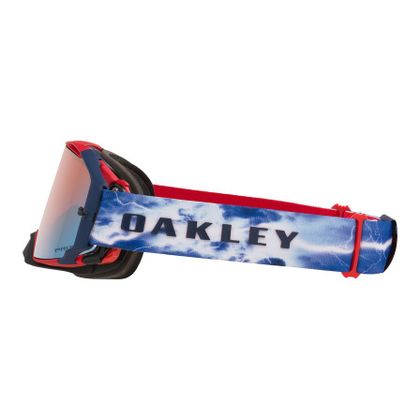 Oakley AIRBRAKE MX - MAXIME RENAUX SIGNATURE Crossbril - Blauw / Wit