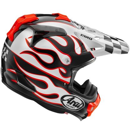 Arai MX-V EVO FLAME 2026 Cross-Helm - Weiß / Rot