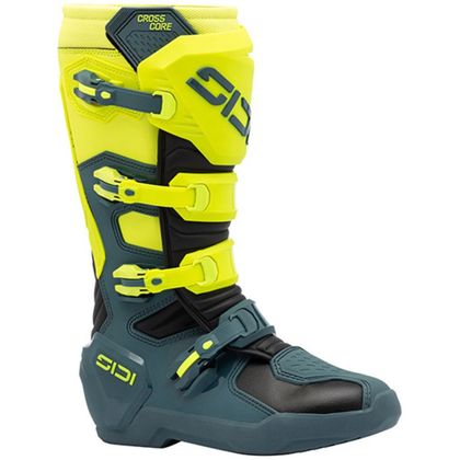Bottes cross Sidi CROSSCORE 2026 - Bleu / Jaune