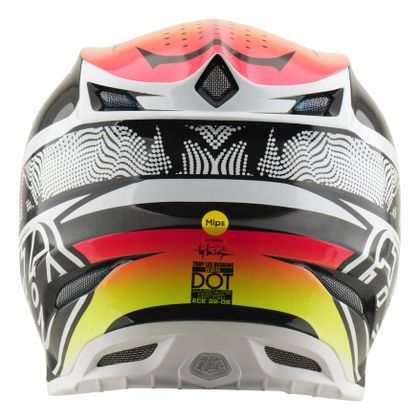 TroyLee design SE5 CARBON W/MIPS LINED UP 2026 Cross-Helm - Weiß