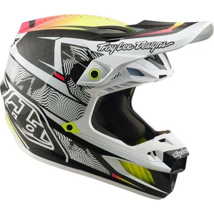 TroyLee design SE5 CARBON W/MIPS LINED UP 2026 Cross-Helm - Weiß
