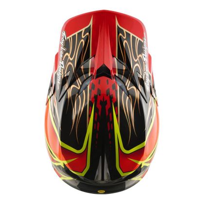 TroyLee design SE5 CARBON W/MIPS WINGS 2026 Cross-Helm - Schwarz / Rot
