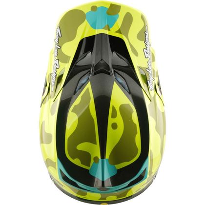 Casque cross TroyLee design SE5 COMPOSITE MIPS MYTH 2026 - Jaune