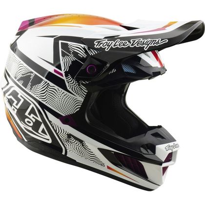 TroyLee design SE5 COMPOSITE MIPS LINED UP 2026 Cross-Helm - Schwarz / Mehrfarbig