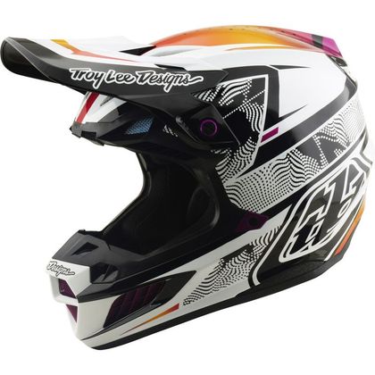 TroyLee design SE5 COMPOSITE MIPS LINED UP 2026 Cross-Helm - Schwarz / Mehrfarbig Ref : TRL1270 