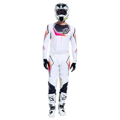 Pantalon cross TroyLee design SE ULTRA PROTON 2026 - Blanc