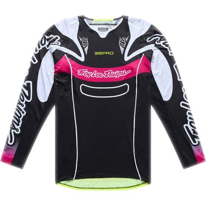 Maillot cross TroyLee design SE ULTRA SALVO 2026 - Noir / Blanc Ref : TRL1292 