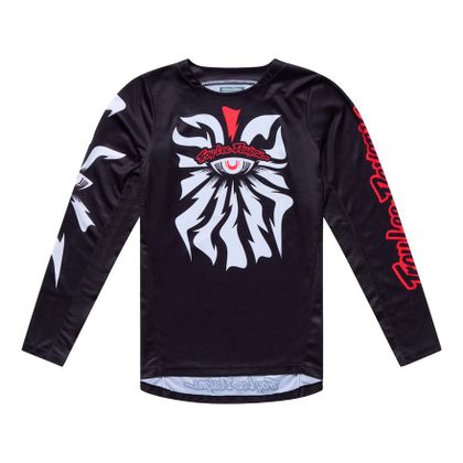 TroyLee design GP PRO CYCLOPS KINDER Crossshirt - Zwart / Rood Ref: TRL1374 
