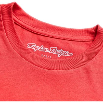 Tričko s krátkým rukávem TroyLee design DEUCES - Červená