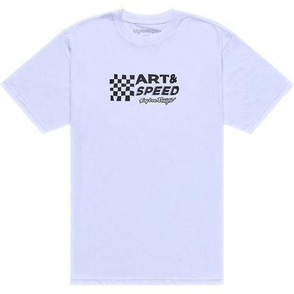 TroyLee design FINISH LINE Short-sleeved T-Shirt - White Ref : TRL1394 