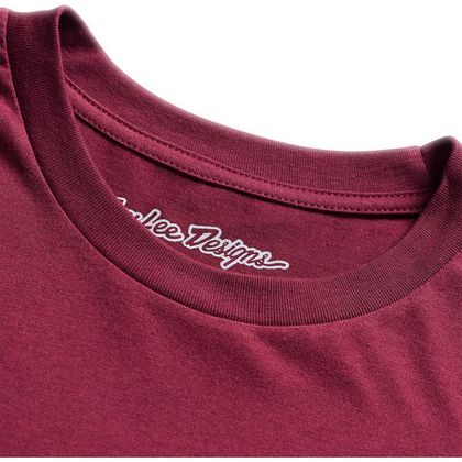 Tricou cu mâneci scurte TroyLee design FLAME 2 - Roșu / Portocalie