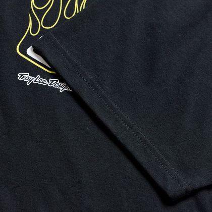 TroyLee design FLAME 2 Short-sleeved T-Shirt - Black